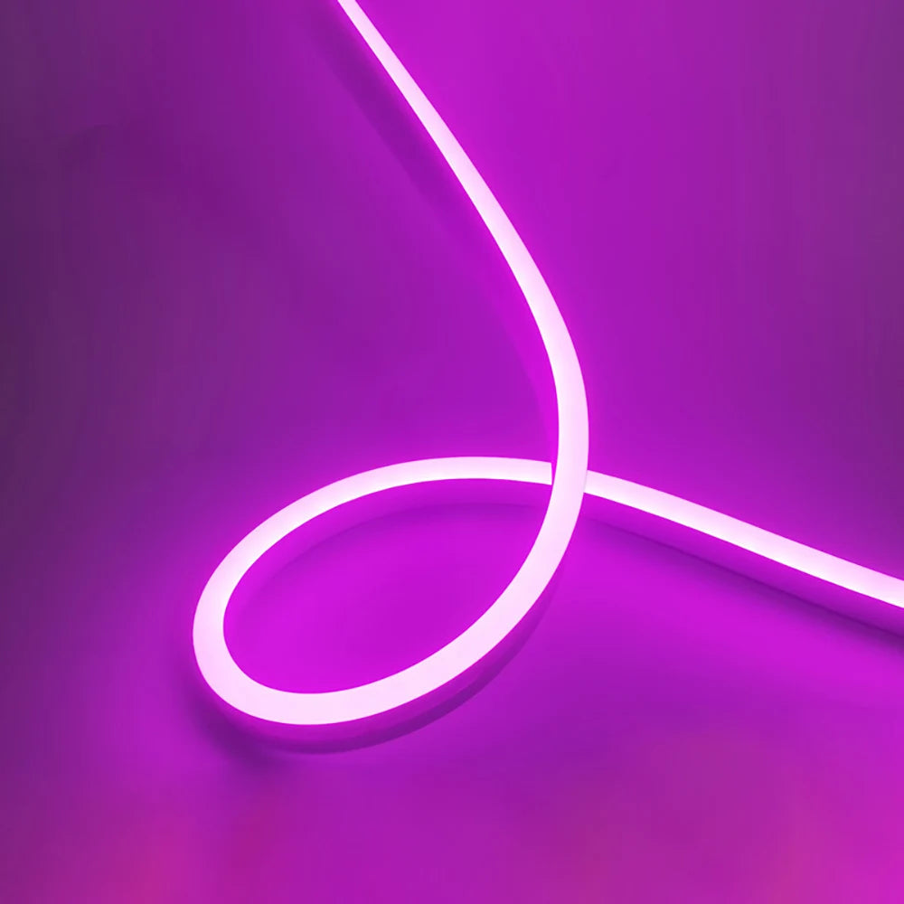 Led Neon Strip Light Ip67 8w Dc5V 24v Lamp Flexible Led Neon Strip Light Rope Flex 12v Tira Led Neon Light
